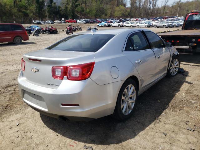 1G11H5SA0DU133865 - 2013 CHEVROLET MALIBU LTZ ვერცხლისფერი ფოტო 3