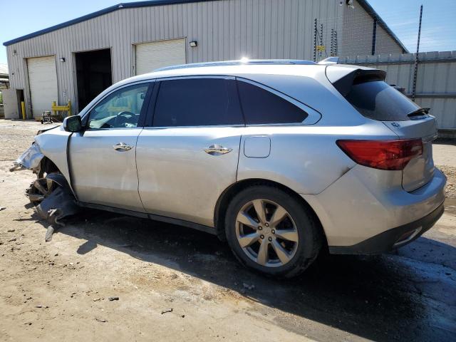 5FRYD3H81EB006755 - 2014 ACURA MDX ADVANCE SILVER photo 2