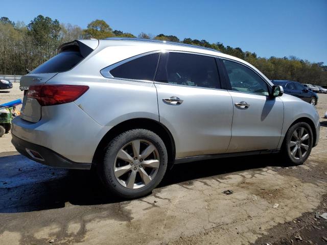 5FRYD3H81EB006755 - 2014 ACURA MDX ADVANCE SILVER photo 3