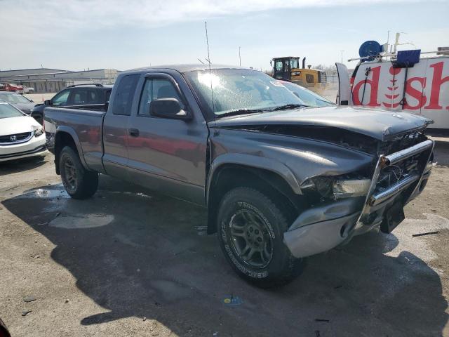 1B7GG22N31S110075 - 2001 DODGE DAKOTA CHARCOAL photo 4