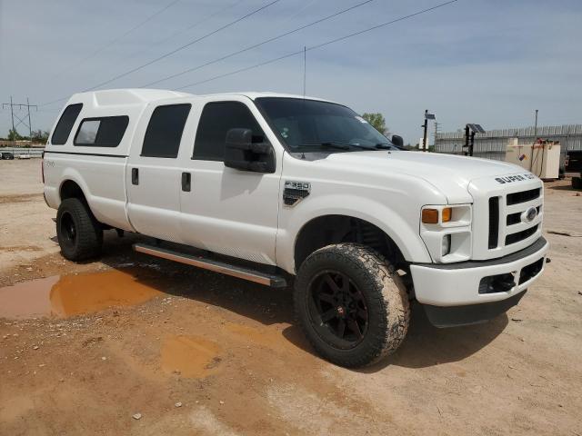 1FTWW31Y29EA22354 - 2009 FORD F350 SUPER DUTY WHITE photo 4