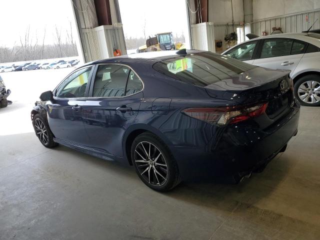 4T1G31AK2PU047251 - 2023 TOYOTA CAMRY SE NIGHT SHADE BLUE photo 2