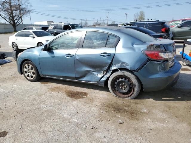 JM1BL1SF7A1241766 - 2010 MAZDA 3 I BLUE photo 2