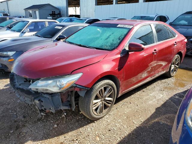 4T1BF1FK4FU875097 - 2015 TOYOTA CAMRY LE RED photo 1