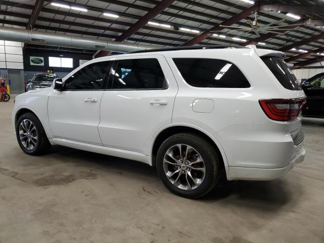 1C4RDJDG2KC535812 - 2019 DODGE DURANGO GT WHITE photo 2