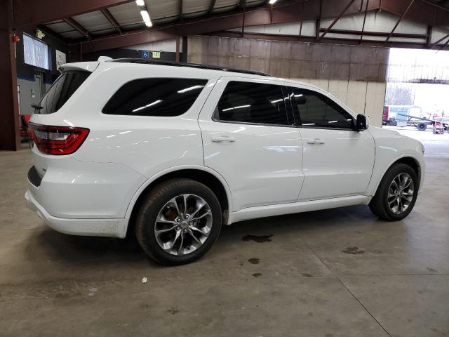 1C4RDJDG2KC535812 - 2019 DODGE DURANGO GT WHITE photo 3