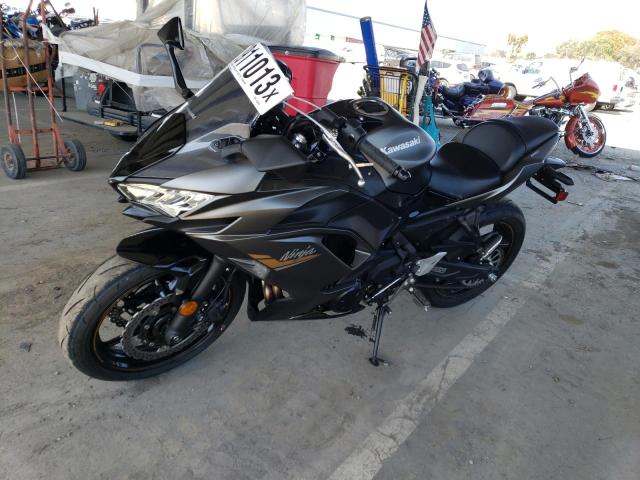 ML5EXER13PDA85605 - 2023 KAWASAKI EX650 R Қара фото 2