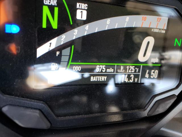 ML5EXER13PDA85605 - 2023 KAWASAKI EX650 R Қара фото 8