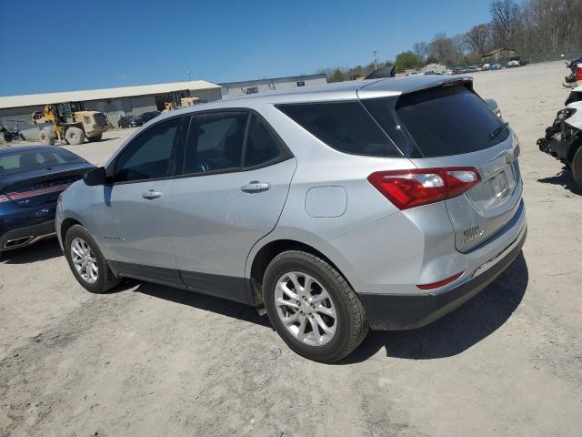 3GNAXHEV2JL110479 - 2018 CHEVROLET EQUINOX LS SILVER photo 2