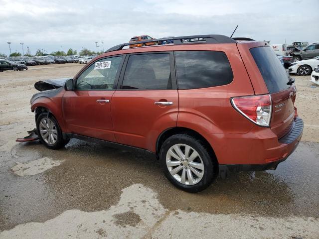 JF2SHBEC2BH733608 - 2011 SUBARU FORESTER LIMITED BURGUNDY photo 2