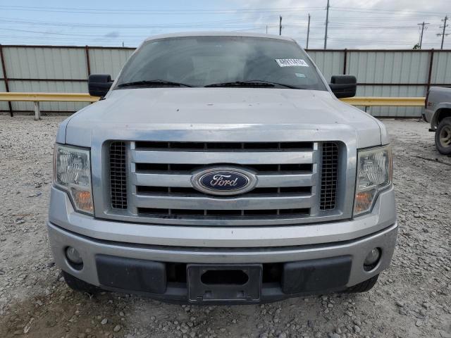 1FTEX1CMXCFA56308 - 2012 FORD F150 SUPER CAB SILVER photo 5