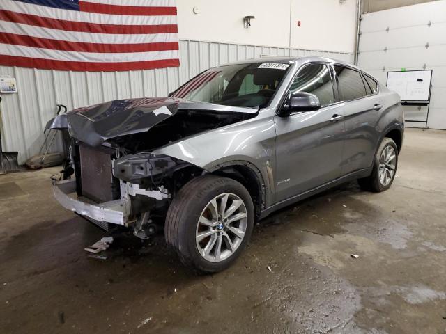 5UXKU2C55K0Z63462 - 2019 BMW X6 XDRIVE35I SILVER photo 1