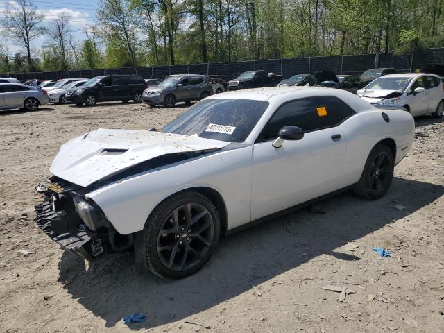 2C3CDZAG8KH503747 - 2019 DODGE CHALLENGER SXT WHITE photo 1