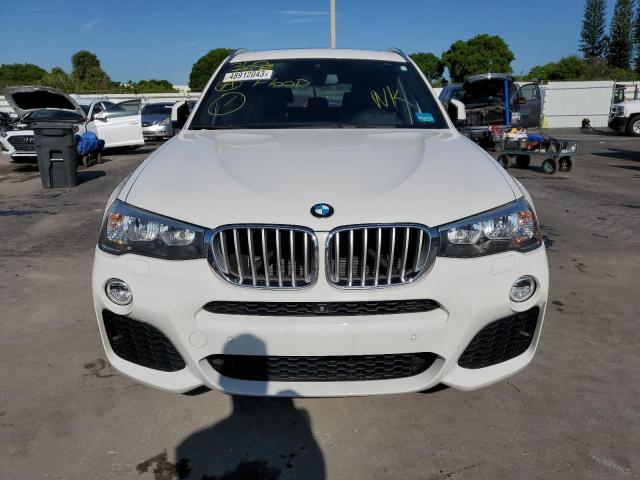 5UXWZ7C38H0V92563 - 2017 BMW X3 SDRIVE28I WHITE photo 5