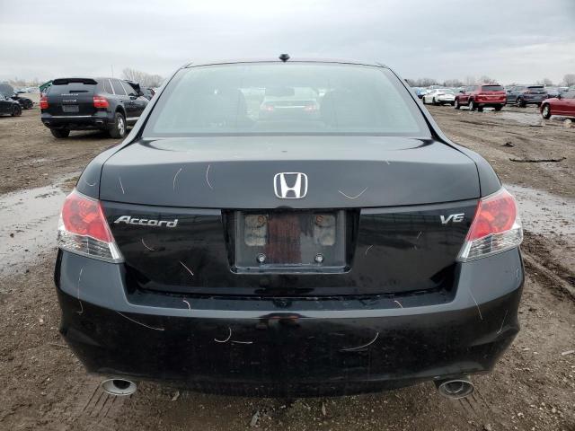 1HGCP36889A012056 - 2009 HONDA ACCORD EXL BLACK photo 6