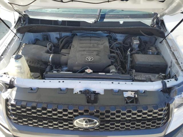 5TFRY5F12KX252842 - 2019 TOYOTA TUNDRA DOUBLE CAB SR/SR5 WHITE photo 11