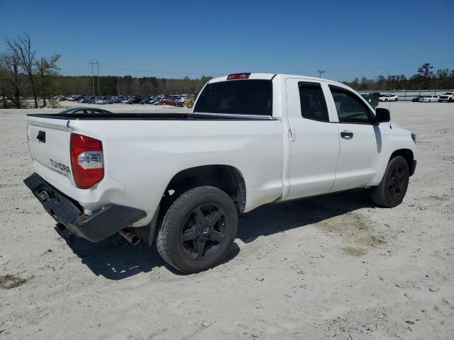 5TFRY5F12KX252842 - 2019 TOYOTA TUNDRA DOUBLE CAB SR/SR5 WHITE photo 3