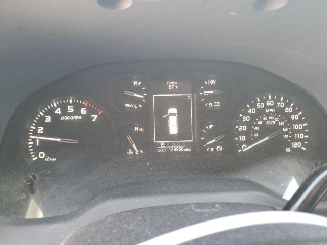 5TFRY5F12KX252842 - 2019 TOYOTA TUNDRA DOUBLE CAB SR/SR5 WHITE photo 9