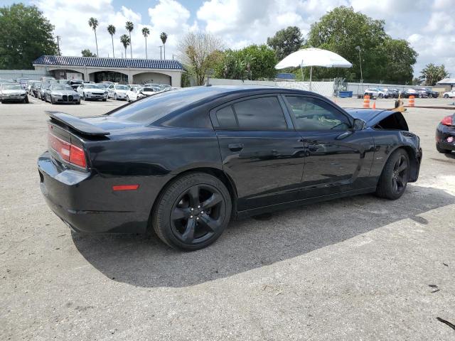 2C3CDXCT7EH343993 - 2014 DODGE CHARGER R/T BLACK photo 3