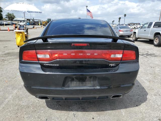 2C3CDXCT7EH343993 - 2014 DODGE CHARGER R/T BLACK photo 6