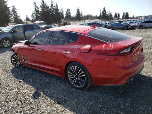 KNAE15LA7K6062657 - 2019 KIA STINGER RED photo 2