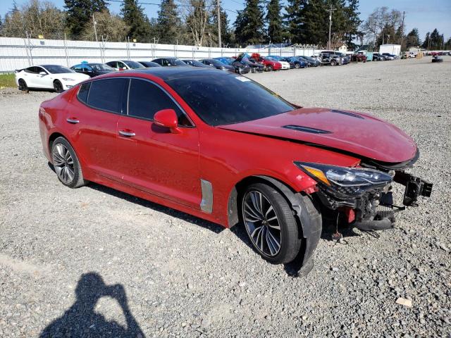 KNAE15LA7K6062657 - 2019 KIA STINGER RED photo 4