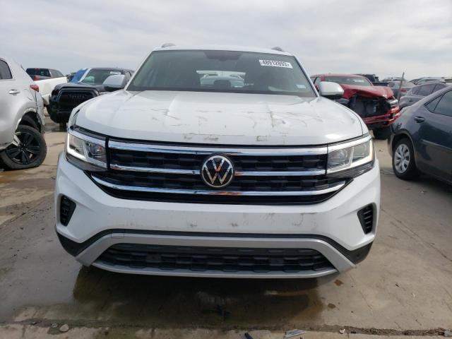 1V2WC2CA6MC206377 - 2021 VOLKSWAGEN ATLAS CROS SE WHITE photo 5