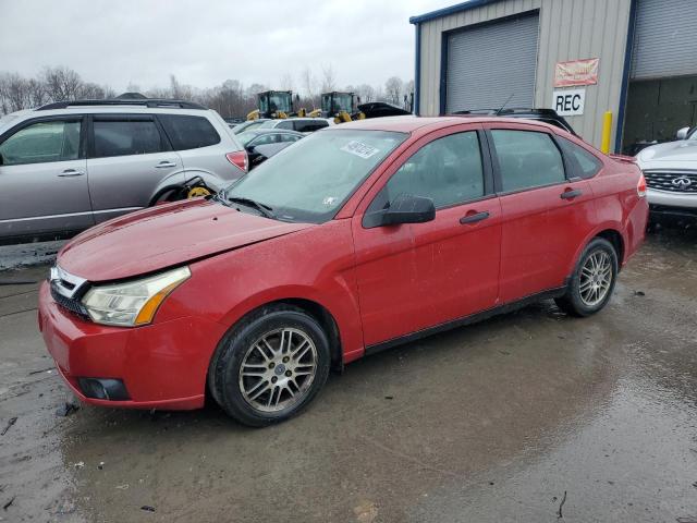 1FAHP3FN3BW186836 - 2011 FORD FOCUS SE RED photo 1
