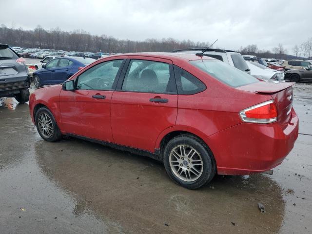 1FAHP3FN3BW186836 - 2011 FORD FOCUS SE RED photo 2