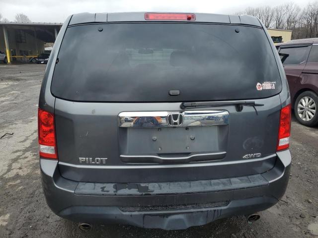 5FNYF4H63CB027040 - 2012 HONDA PILOT EXL CHARCOAL photo 6