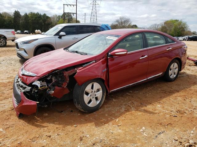 KMHEC4A45CA032412 - 2012 HYUNDAI SONATA HYBRID RED photo 1