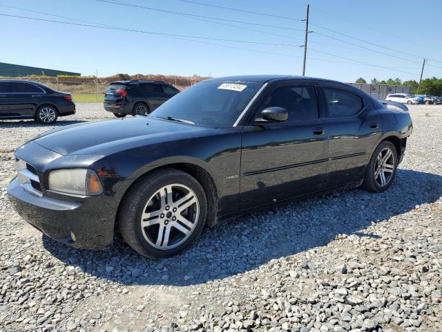 2B3KA53H16H531542 - 2006 DODGE CHARGER R/T BLACK photo 1