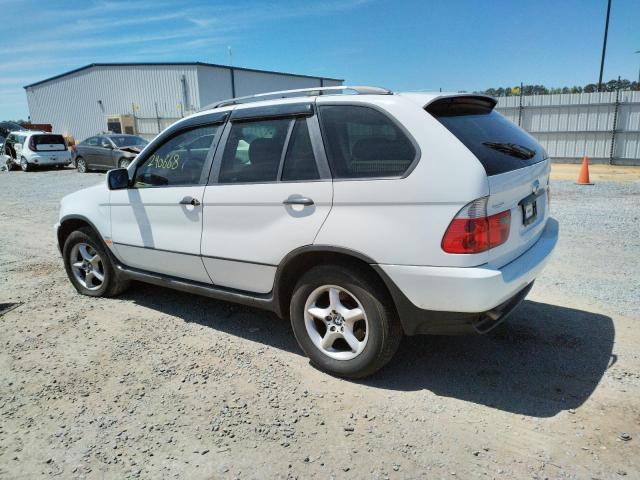 WBAFA53561LM65133 - 2001 BMW X5 3.0I WHITE photo 2