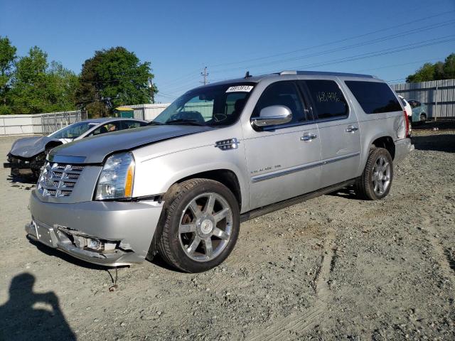 1GYS4HEF6CR126995 - 2012 CADILLAC ESCALADE ESV LUXURY SILVER photo 1