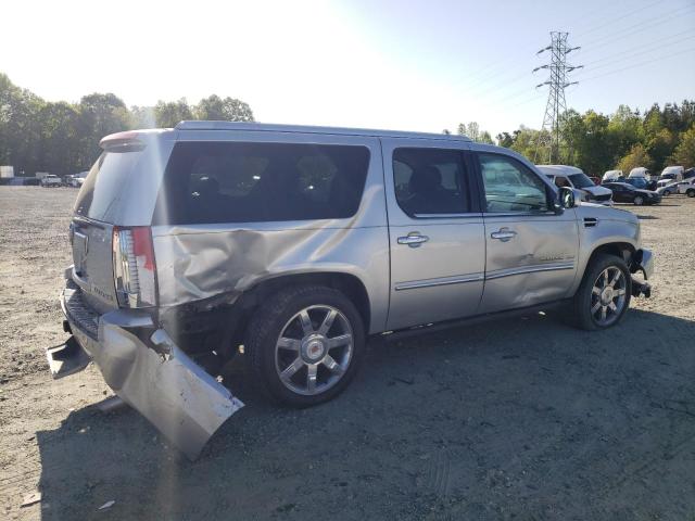 1GYS4HEF6CR126995 - 2012 CADILLAC ESCALADE ESV LUXURY SILVER photo 3