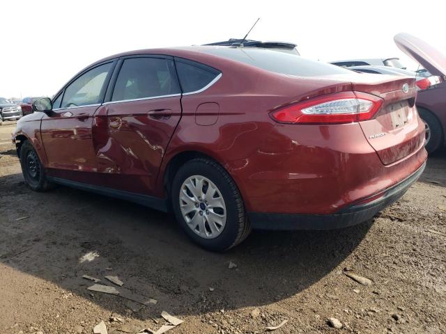 3FA6P0G7XER240579 - 2014 FORD FUSION S ORANGE photo 2