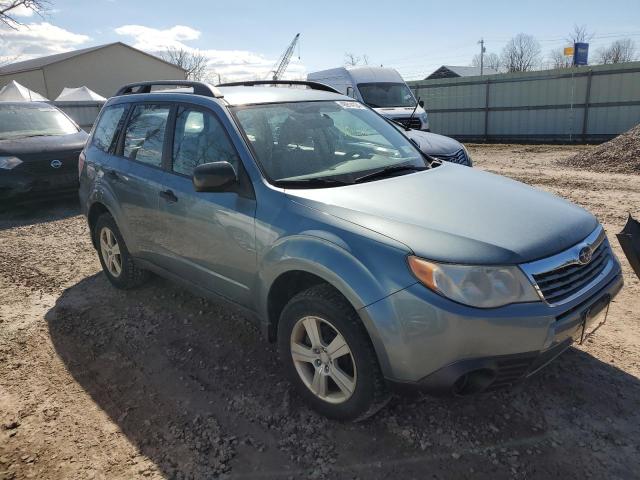JF2SH6BCXAH910285 - 2010 SUBARU FORESTER XS Turkuaz fotoğraf 4