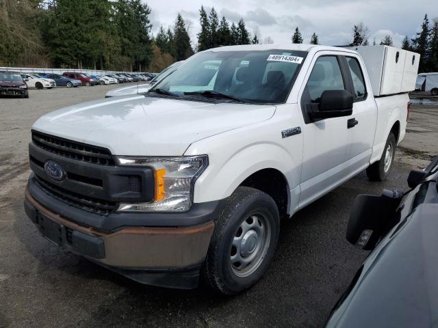 1FTEX1C53JKE82189 - 2018 FORD F150 SUPER CAB WHITE photo 1