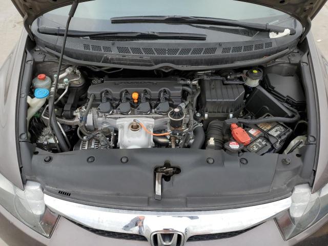 2HGFA1F56BH537746 - 2011 HONDA CIVIC LX BROWN photo 11