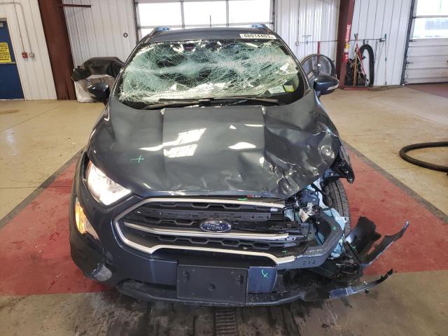MAJ6S3GLXNC469646 - 2022 FORD ECOSPORT SE BLUE photo 5