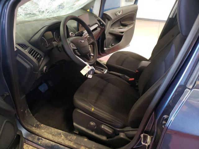 MAJ6S3GLXNC469646 - 2022 FORD ECOSPORT SE BLUE photo 7