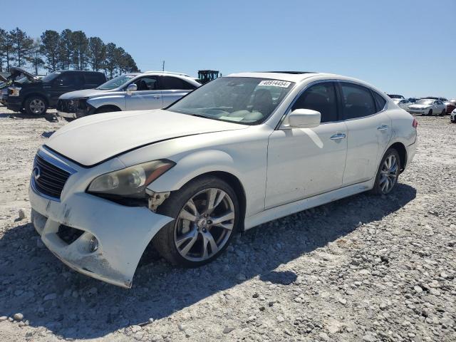 JN1BY1AP0CM330501 - 2012 INFINITI M37 WHITE photo 1