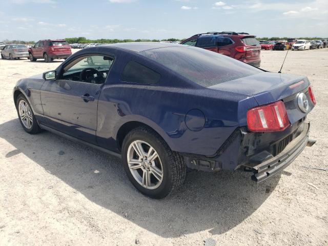 1ZVBP8AN3A5150912 - 2010 FORD MUSTANG BLUE photo 2