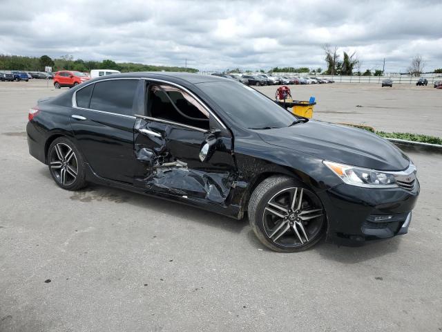 1HGCR2F57HA283442 - 2017 HONDA ACCORD SPORT BLACK photo 4