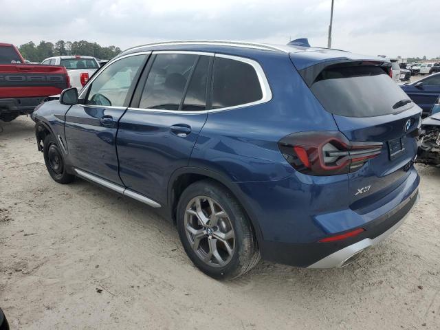 5UX53DP06R9T42747 - 2024 BMW X3 XDRIVE30I BLUE photo 2