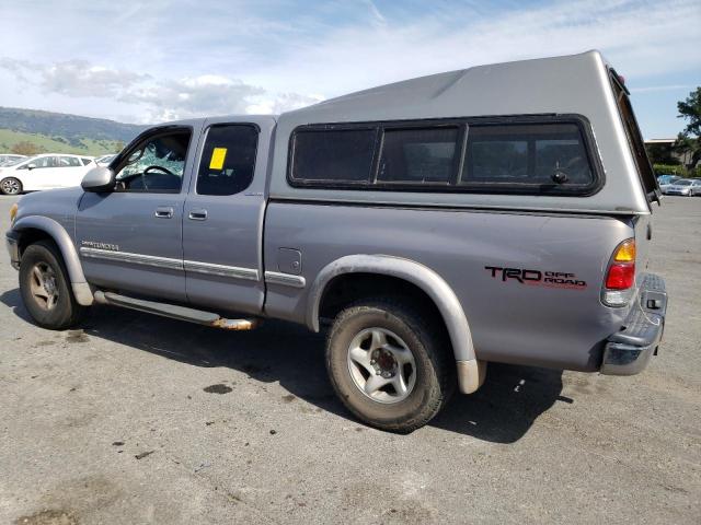 5TBRT381X1S174372 - 2001 TOYOTA TUNDRA ACCESS CAB LIMITED GRAY photo 2