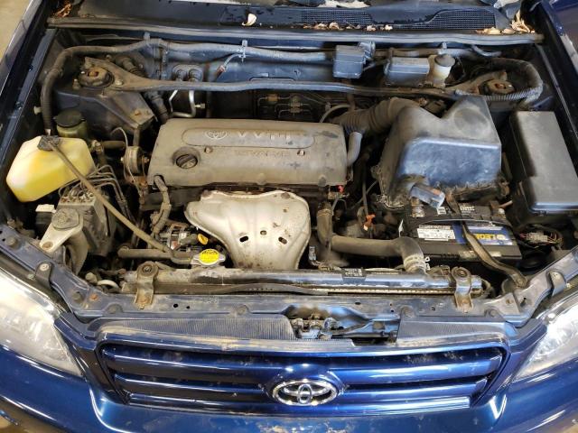 JTEGD21AX40089146 - 2004 TOYOTA HIGHLANDER BLUE photo 11