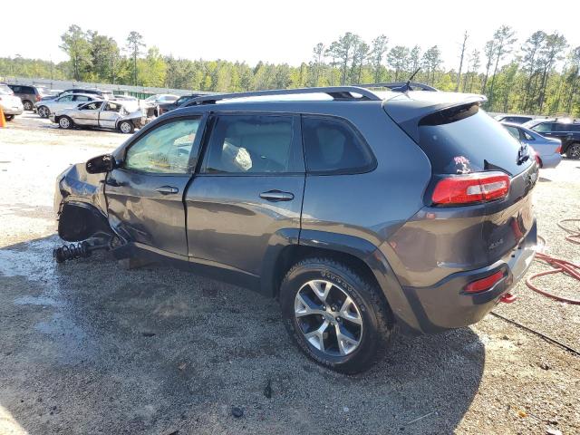 1C4PJMBBXEW308766 - 2014 JEEP CHEROKEE TRAILHAWK GRAY photo 2