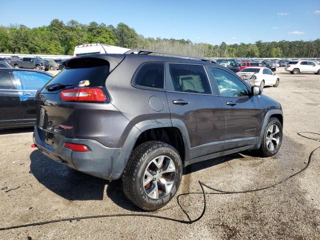 1C4PJMBBXEW308766 - 2014 JEEP CHEROKEE TRAILHAWK GRAY photo 3