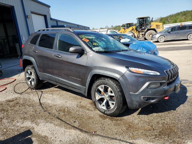 1C4PJMBBXEW308766 - 2014 JEEP CHEROKEE TRAILHAWK GRAY photo 4